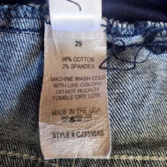 PinkBlush Maternity Shorts Acid Wash Pockets Full Belly - Picture 5 of 5